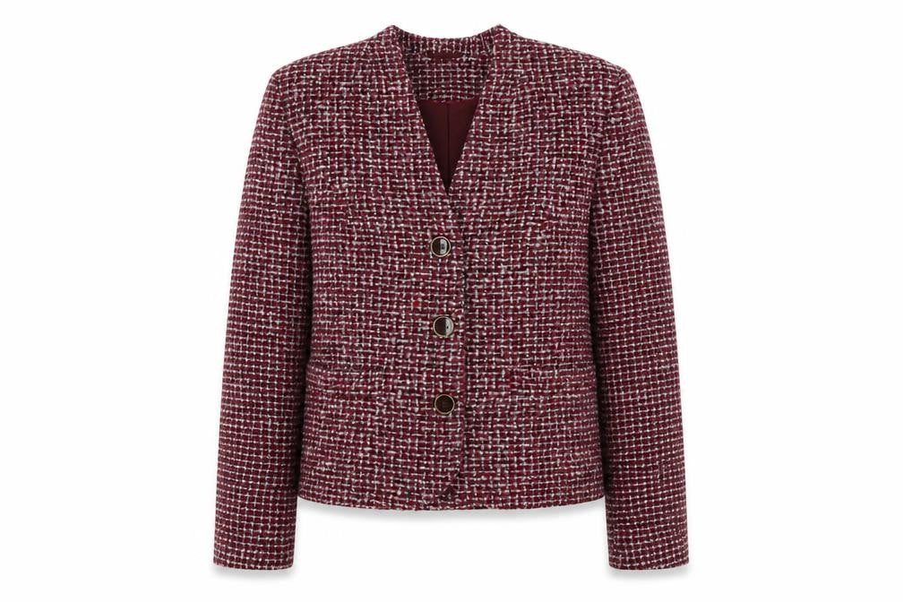 Front view of Eastex Women's Multicoloured, size 14, Blazer