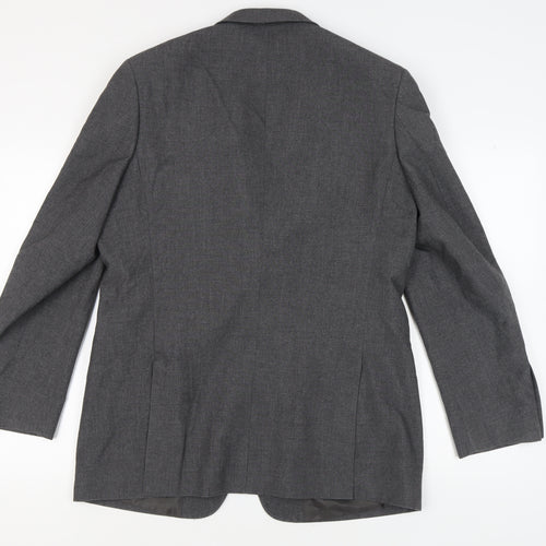 Jack Reid Men's Grey 42 Long Blazer, BHS Exclusive