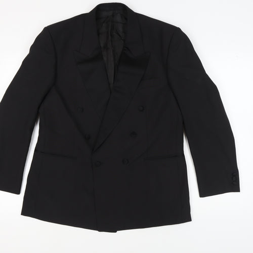 Varteks Men's Black Formal Blazer, Size 42S