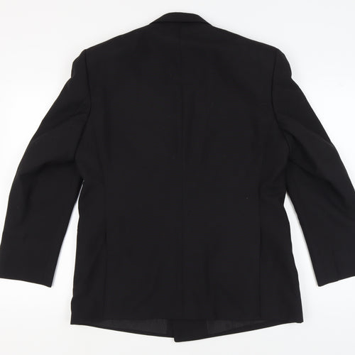 Varteks Men's Black Formal Blazer, Size 42S
