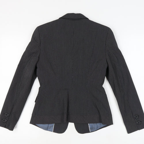 Next Women’s Black Pinstripe Suit Jacket Size 6