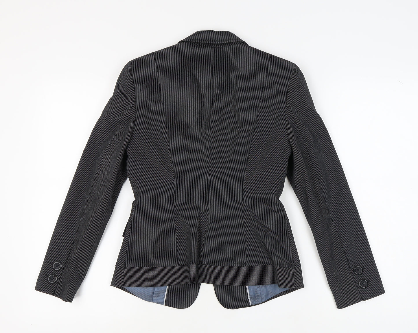 Next Women’s Black Pinstripe Suit Jacket Size 6