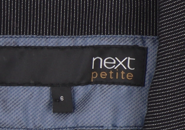 Next Women’s Black Pinstripe Suit Jacket Size 6