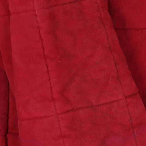 PUFFA Women's Red Quilted Mid-Length Jacket M