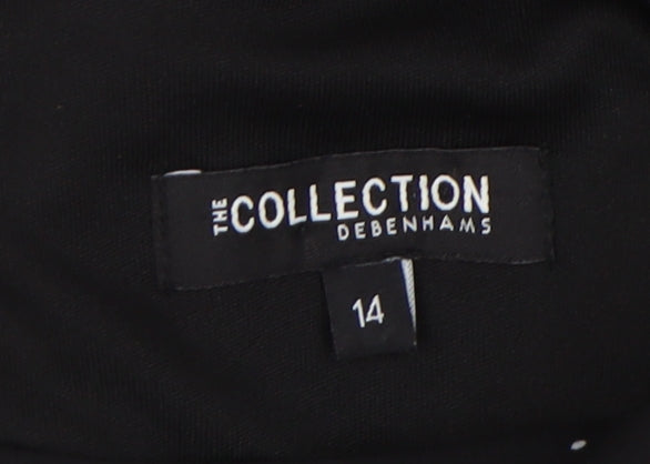 The Collection Debenhams Women's Black A-Line Dress Size 14