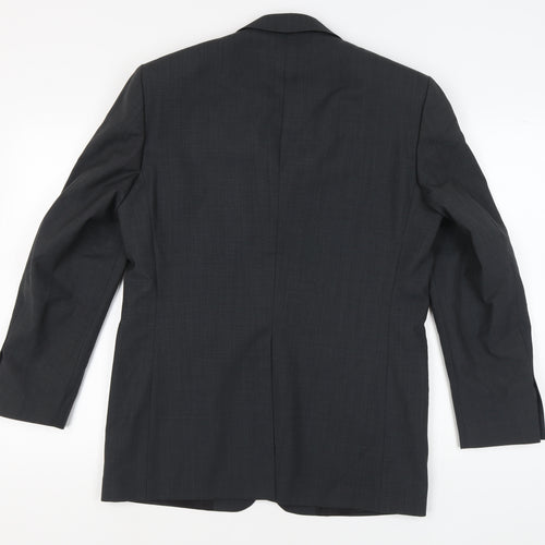Greenwoods Classic Men's Grey Blazer 38 Regular Jacket