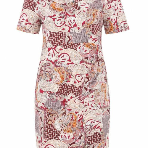 Marks and Spencer Women's Multicoloured Paisley Sheath Dress 14