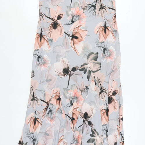 Roman Women's Floral Sleeveless Dress Size 14