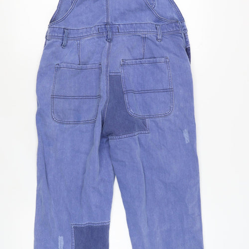 We The Free Women's Blue Denim Overalls Size 10
