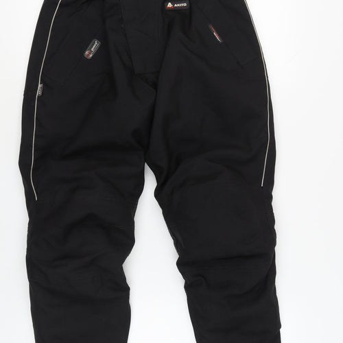Akito Men's Black Waterproof Snow Pants 2XS