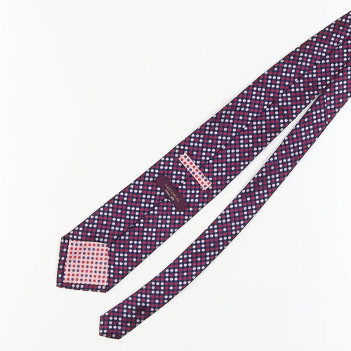 Marks and Spencer Men's Multicoloured Polka Dot Tie