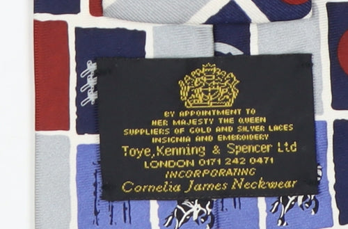 Toye, Kenning & Spencer Men's Multicoloured Silk Tie