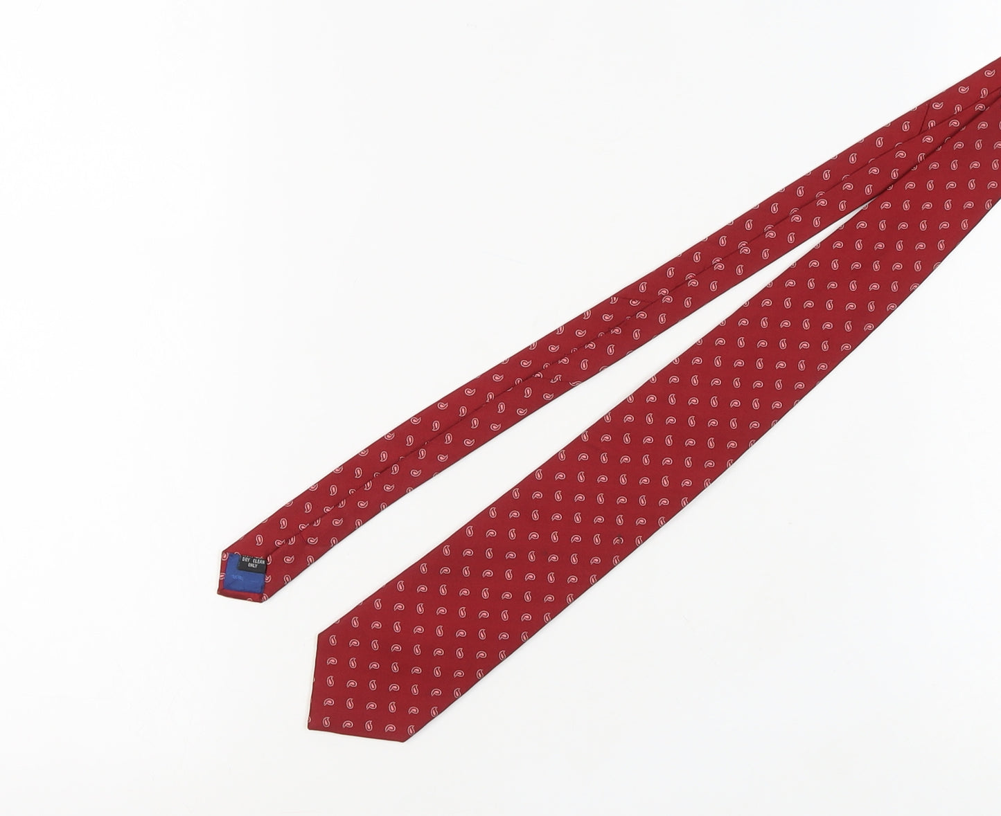 Ben Sherman Men's Red Silk Paisley Tie