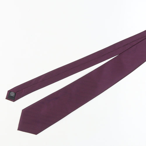 Thomas Nash Men's Purple Geometric Tie