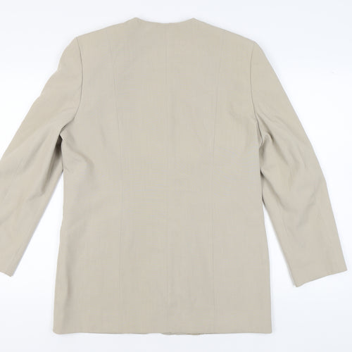 Brantwix Women’s Beige Five-Button Jacket Size 12