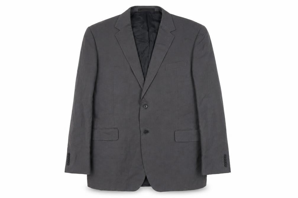 Front view of Marks & Spencer Men's Grey Blazer 48L