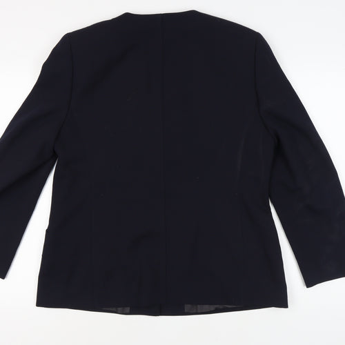 Bianca Women's Black Blazer Size 16 Classic