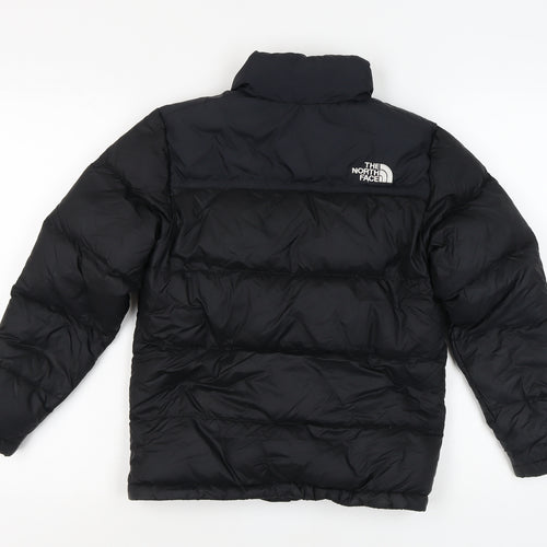 The North Face Boys Black Puffer Jacket M Winter Insulated