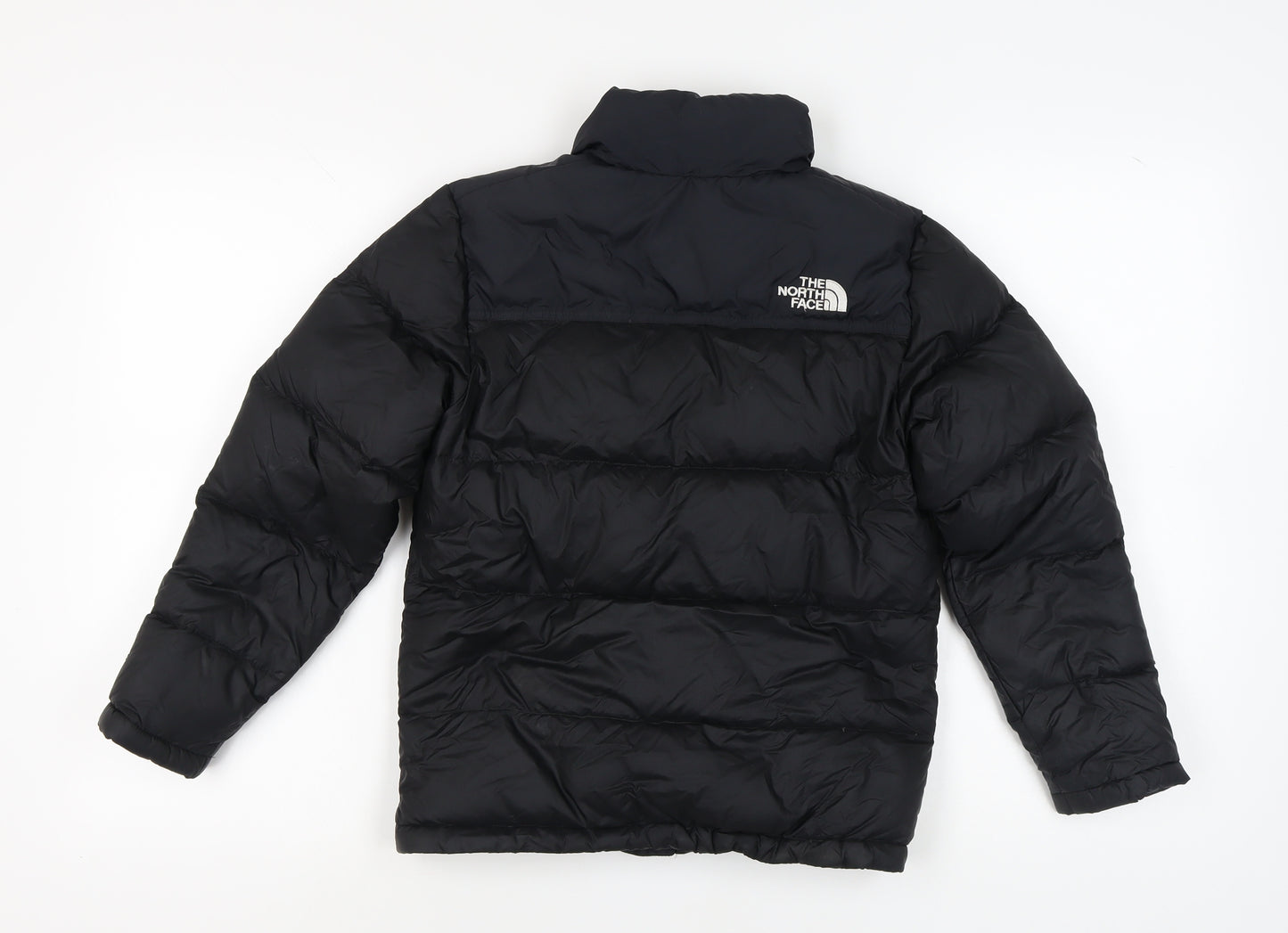 The North Face Boys Black Puffer Jacket M Winter Insulated