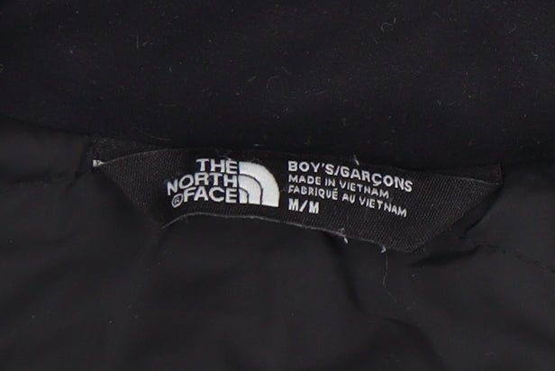 The North Face Boys Black Puffer Jacket M Winter Insulated