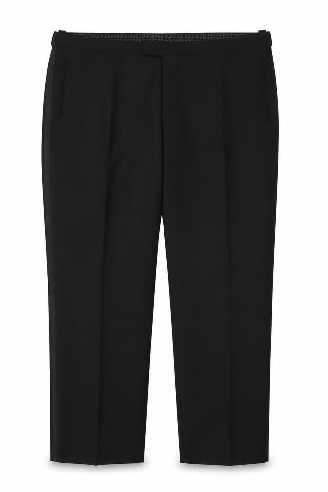 Front view of Skopes Men's Classic Black Trousers 50R