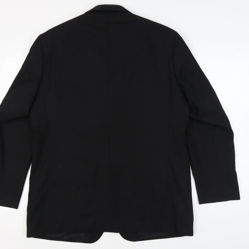Daniel Grahame Men's Black Blazer 44 Regular Classic