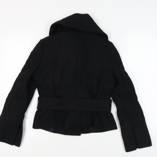Massimo Dutti Women's Black Wool Jacket M