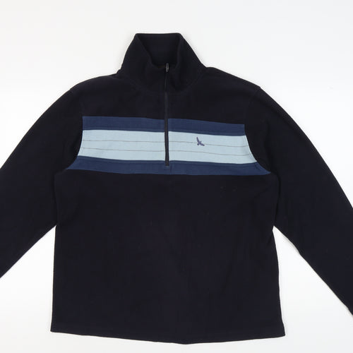 Hawkshead Men's Black XL 1/2 Zip Fleece Sweatshirt