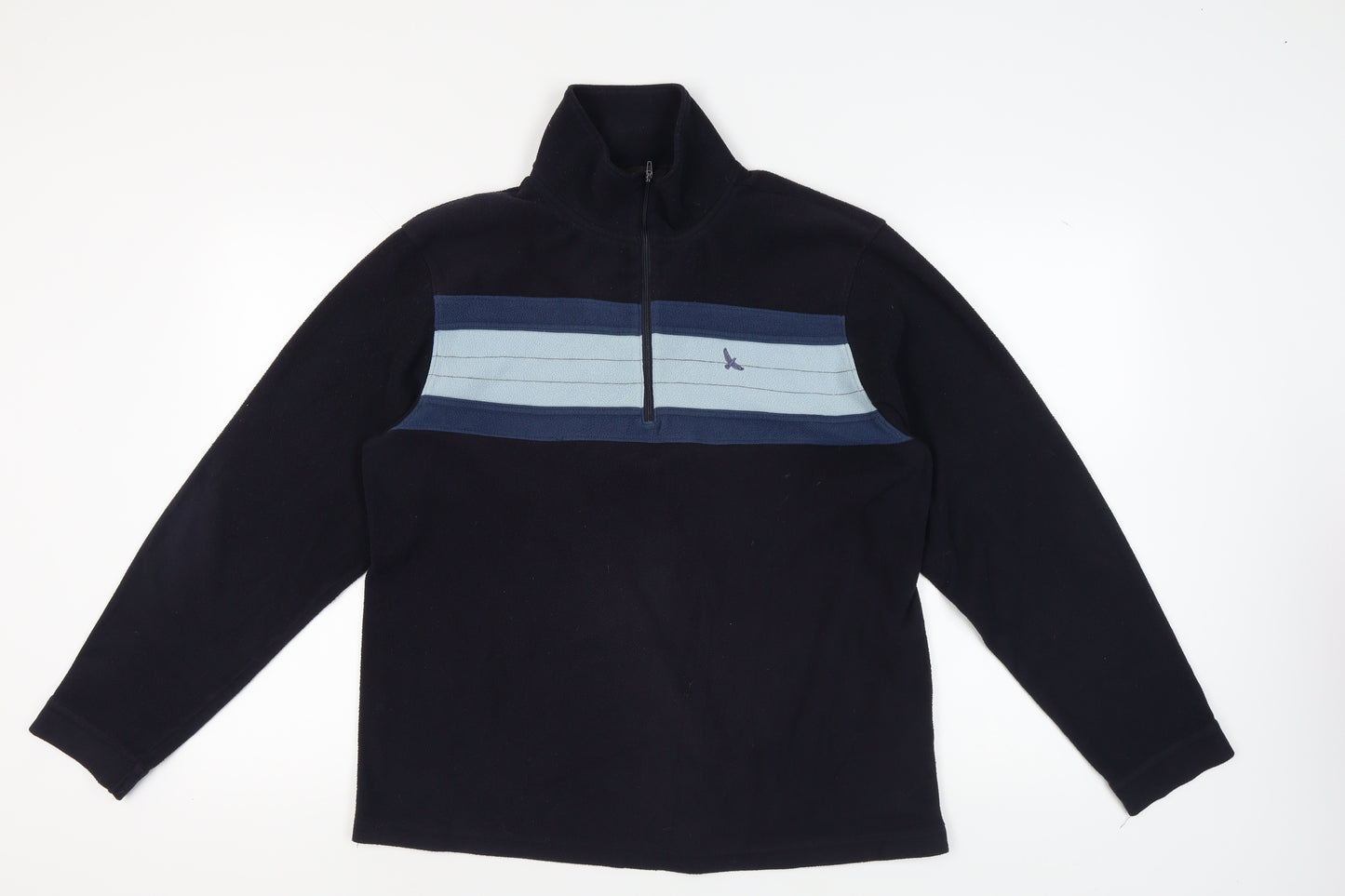 Hawkshead Men's Black XL 1/2 Zip Fleece Sweatshirt