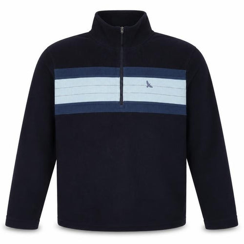 Hawkshead Men's Black XL 1/2 Zip Fleece Sweatshirt