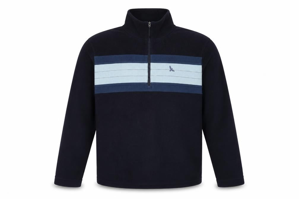 Hawkshead Men's Black XL 1/2 Zip Fleece Sweatshirt