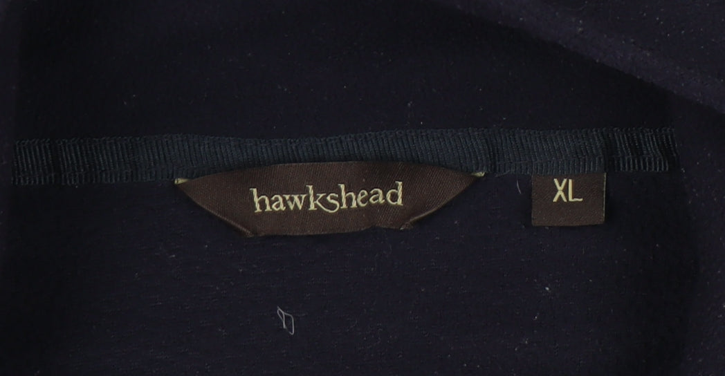 Hawkshead Men's Black XL 1/2 Zip Fleece Sweatshirt