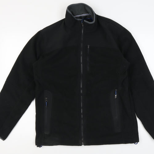 Marks & Spencer Men's Black Fleece Jacket M