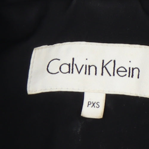 Calvin Klein Women's Black Quilted Jacket PXS