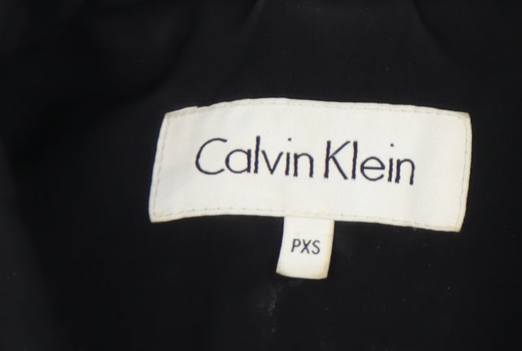 Calvin Klein Women's Black Quilted Jacket PXS