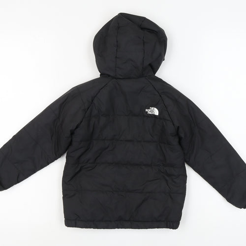The North Face Boys Black Puffer Jacket, Size 5 Years, Hooded
