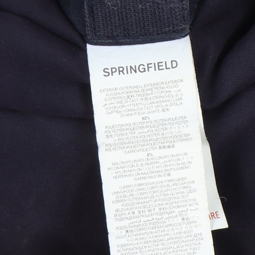 Springfield Men's Blue Hooded Waistcoat M