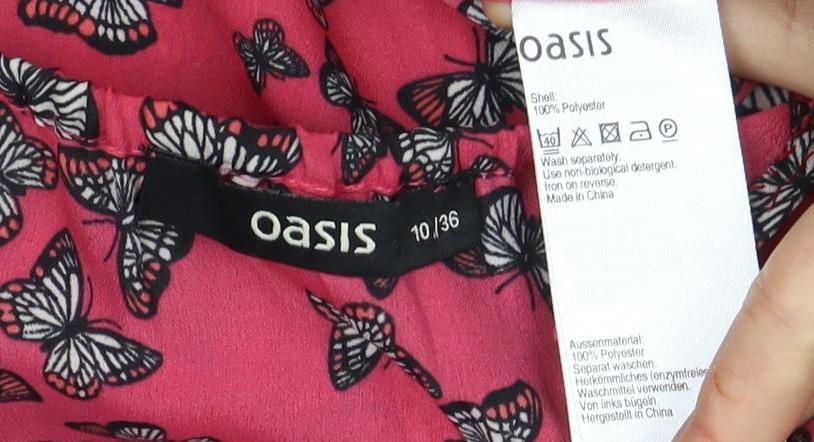 Oasis Women's Pink Camisole Tank Top - Size 10