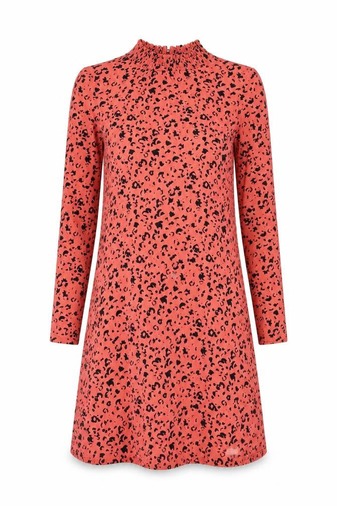 Front view of Marks & Spencer Women's Multicoloured Long Sleeve Dress