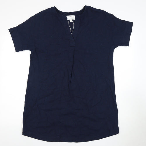 Marks and Spencer Women's Blue Shirt Dress Size 12
