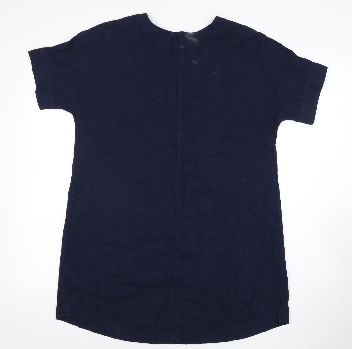 Marks and Spencer Women's Blue Shirt Dress Size 12