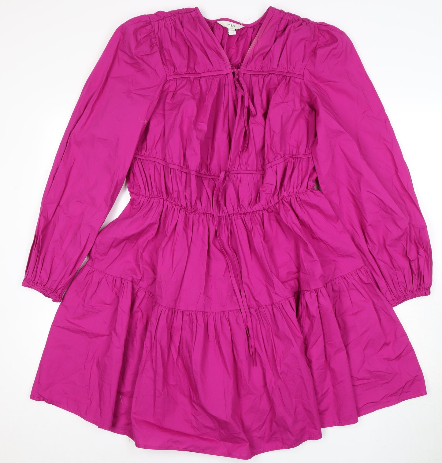 Marks and Spencer Women’s Pink Dress Size 12