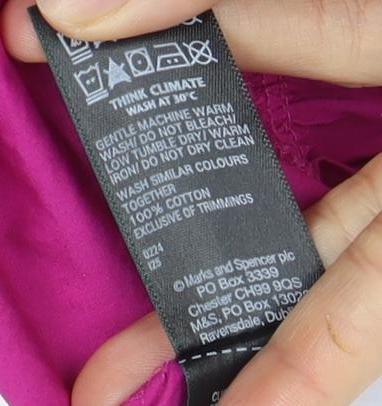 Marks and Spencer Women’s Pink Dress Size 12