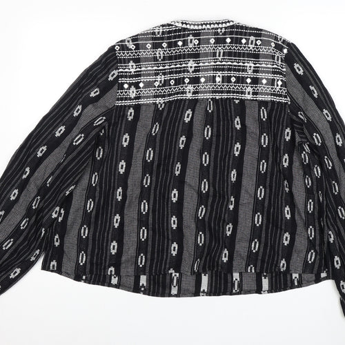 Marks and Spencer Women's Black Tunic Blouse Size 16