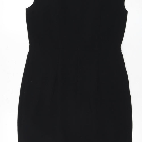 Marks and Spencer Women's Black Sheath Dress, Size 12
