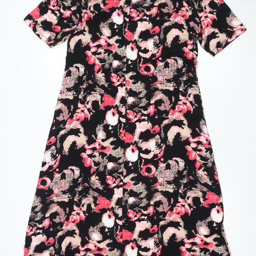 TIGI Women's Floral Dress Multicoloured Size 14