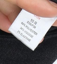 Brooks Taverner Women's Black Pencil Skirt Size 10