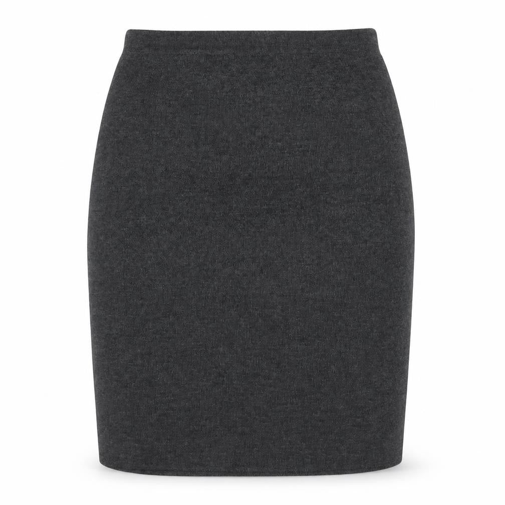 Country Casuals Women's Grey Wool Pencil Skirt M