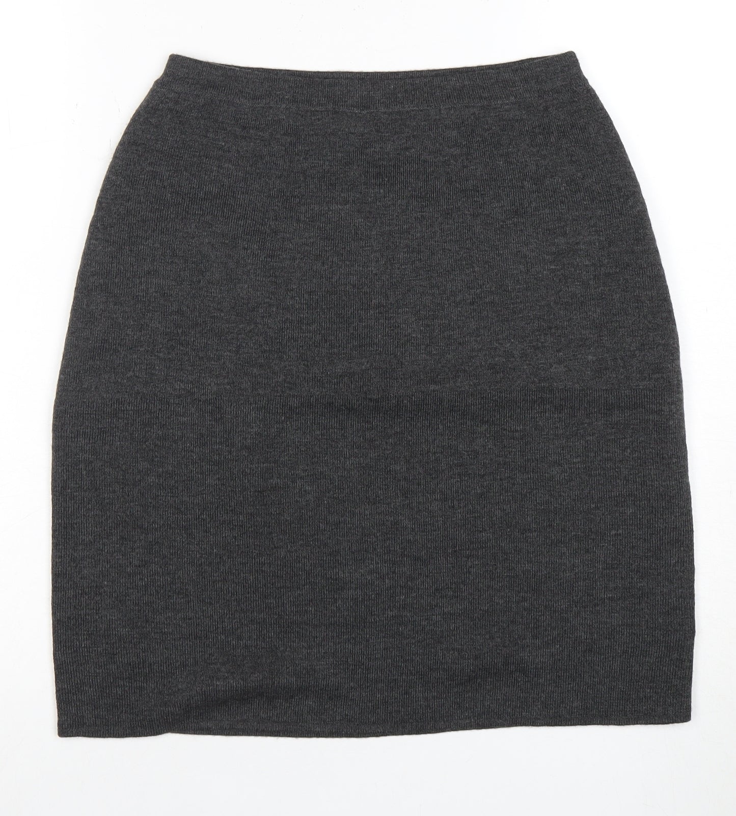 Country Casuals Women's Grey Wool Pencil Skirt M