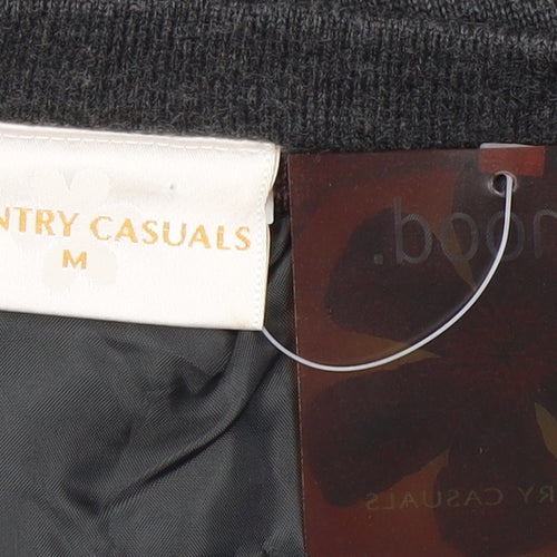 Country Casuals Women's Grey Wool Pencil Skirt M